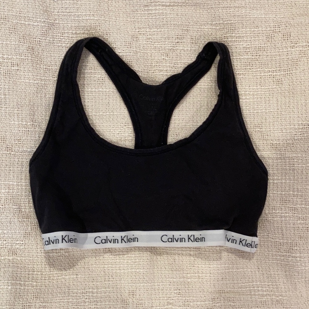 calvin klein sports bra